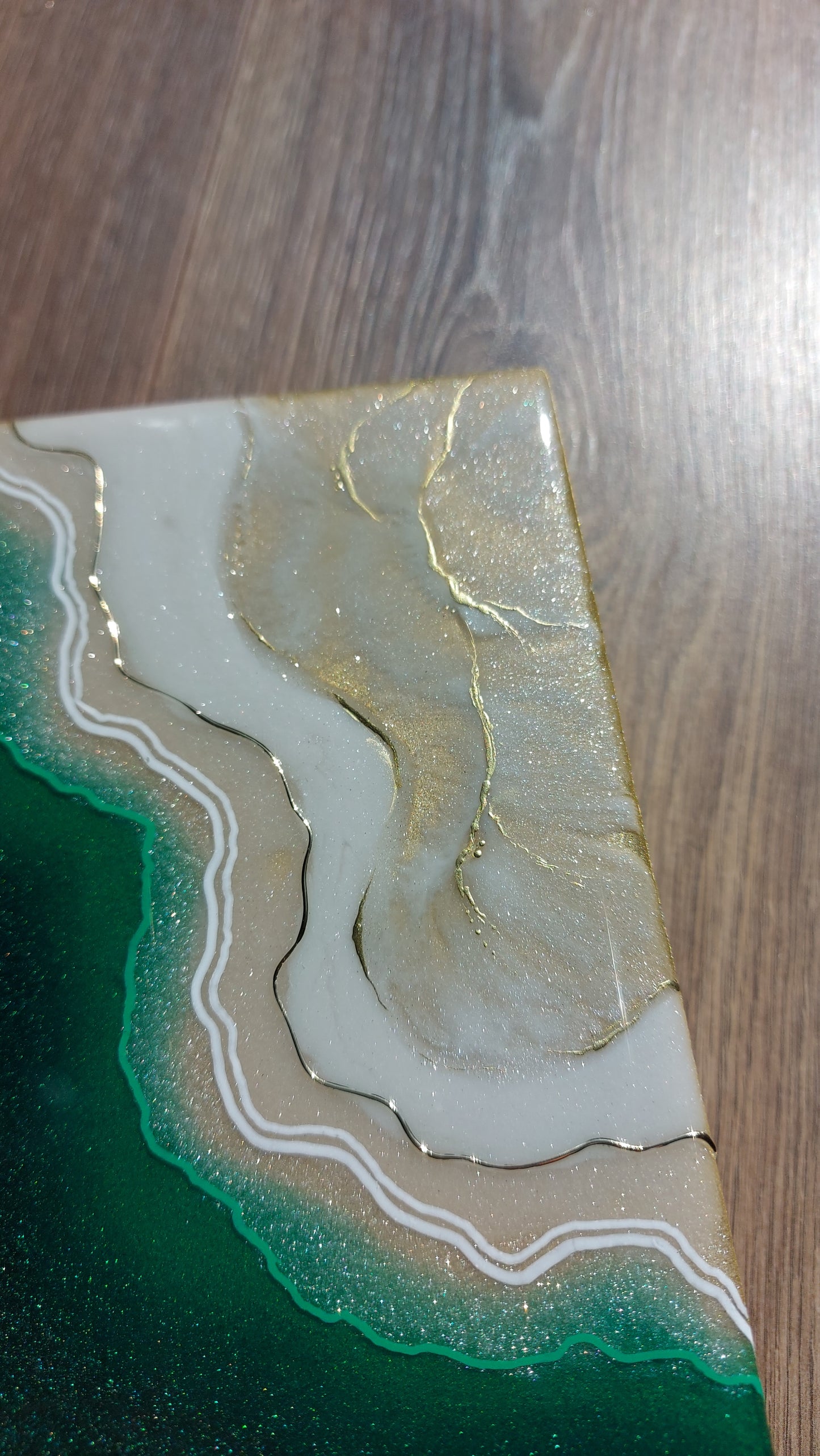 Treasure Geode Painting 20 x 50cm