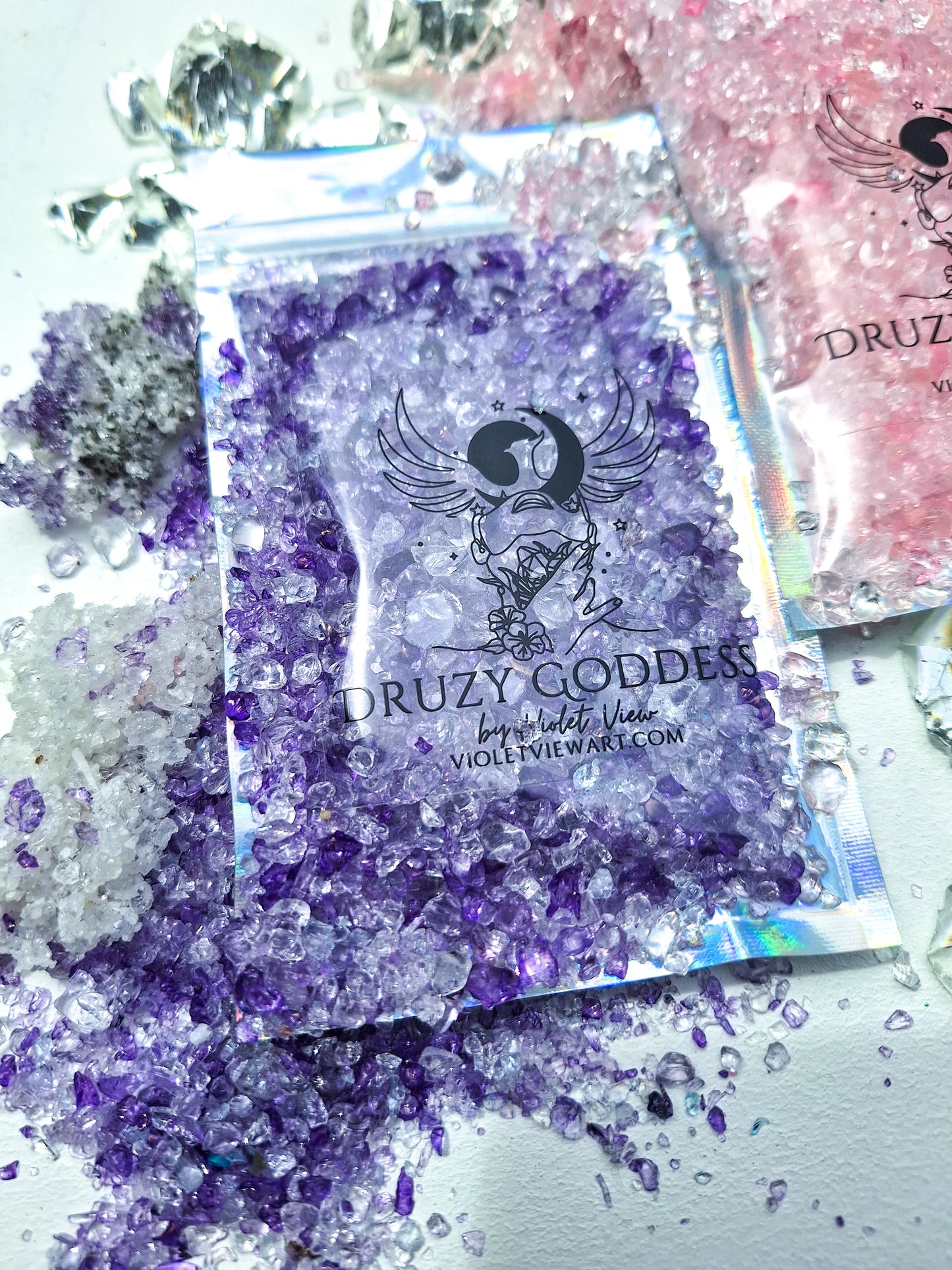 Violet Dream - Druzy Goddess