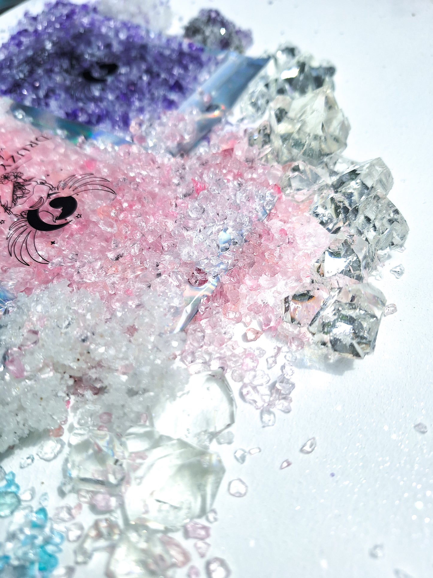 Rose Kiss - Druzy Goddess