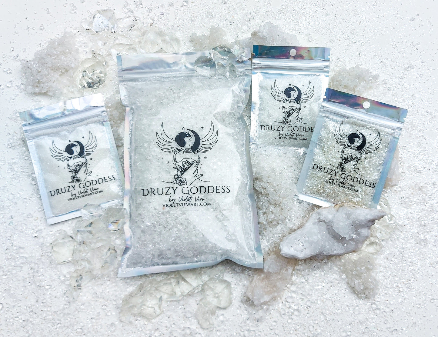 The Muse Set - M Size Druzy Goddess