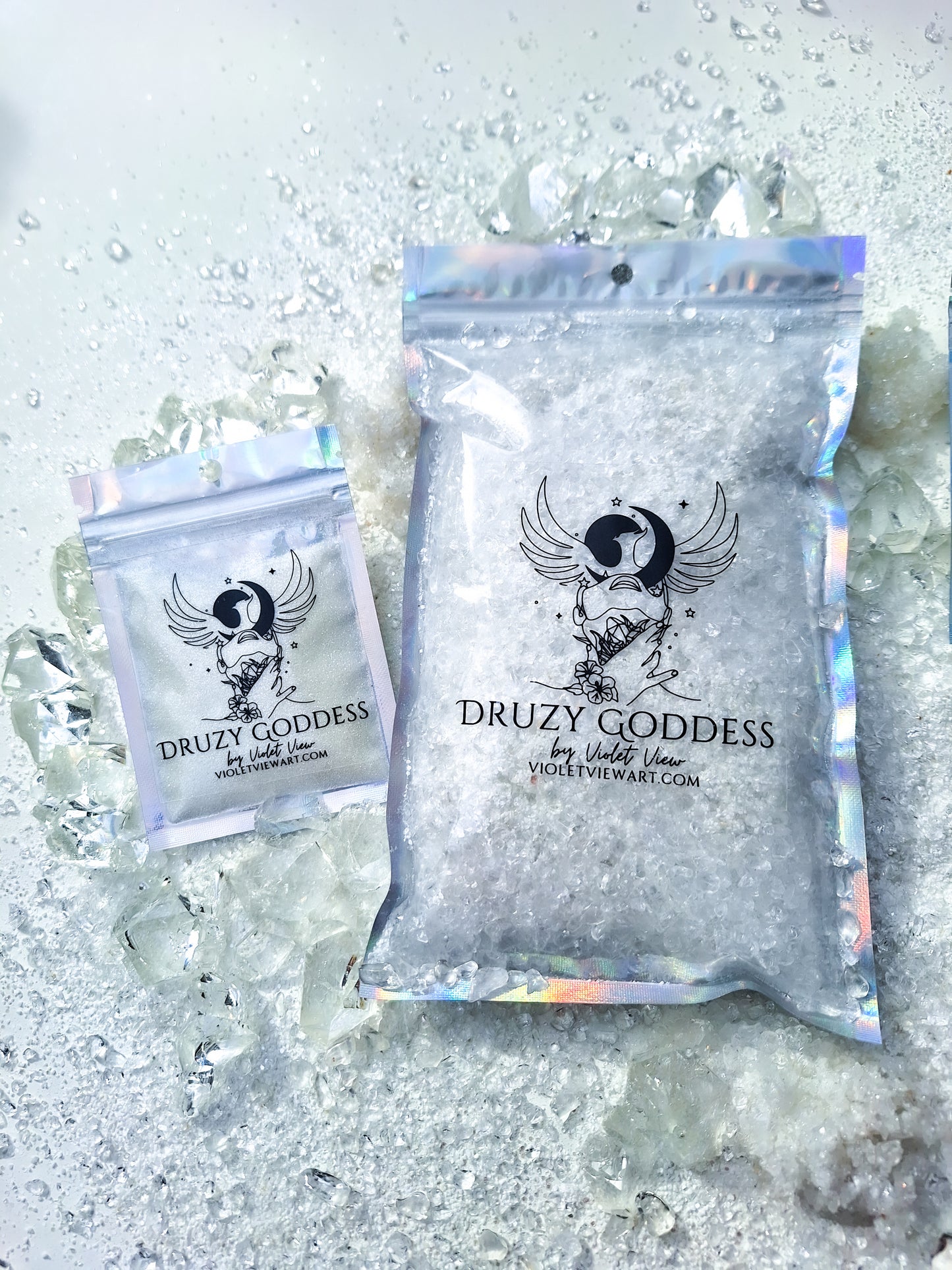 The Aphrodite Set - L Size Druzy Goddess Set