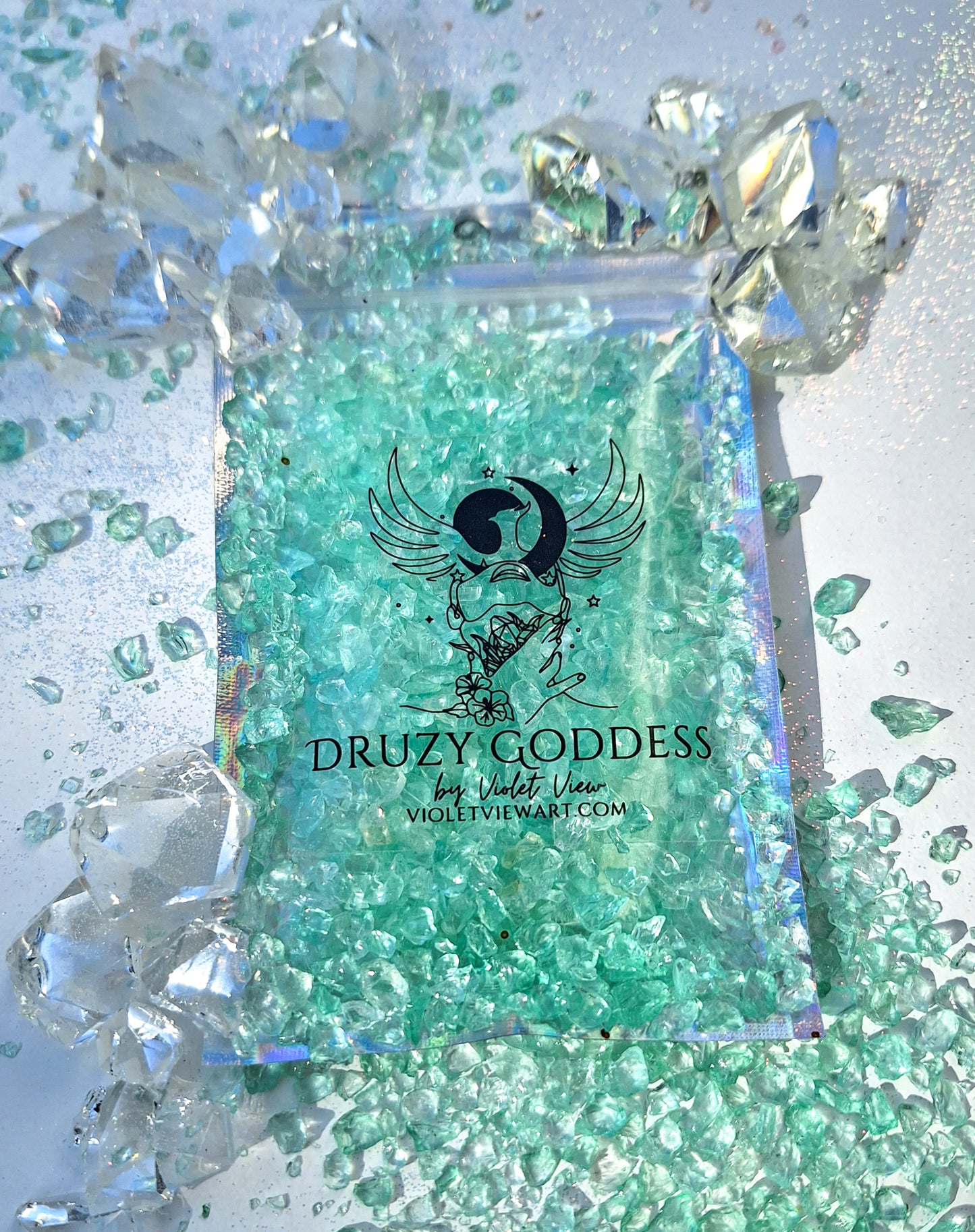 Mystic Mint - Druzy Goddess