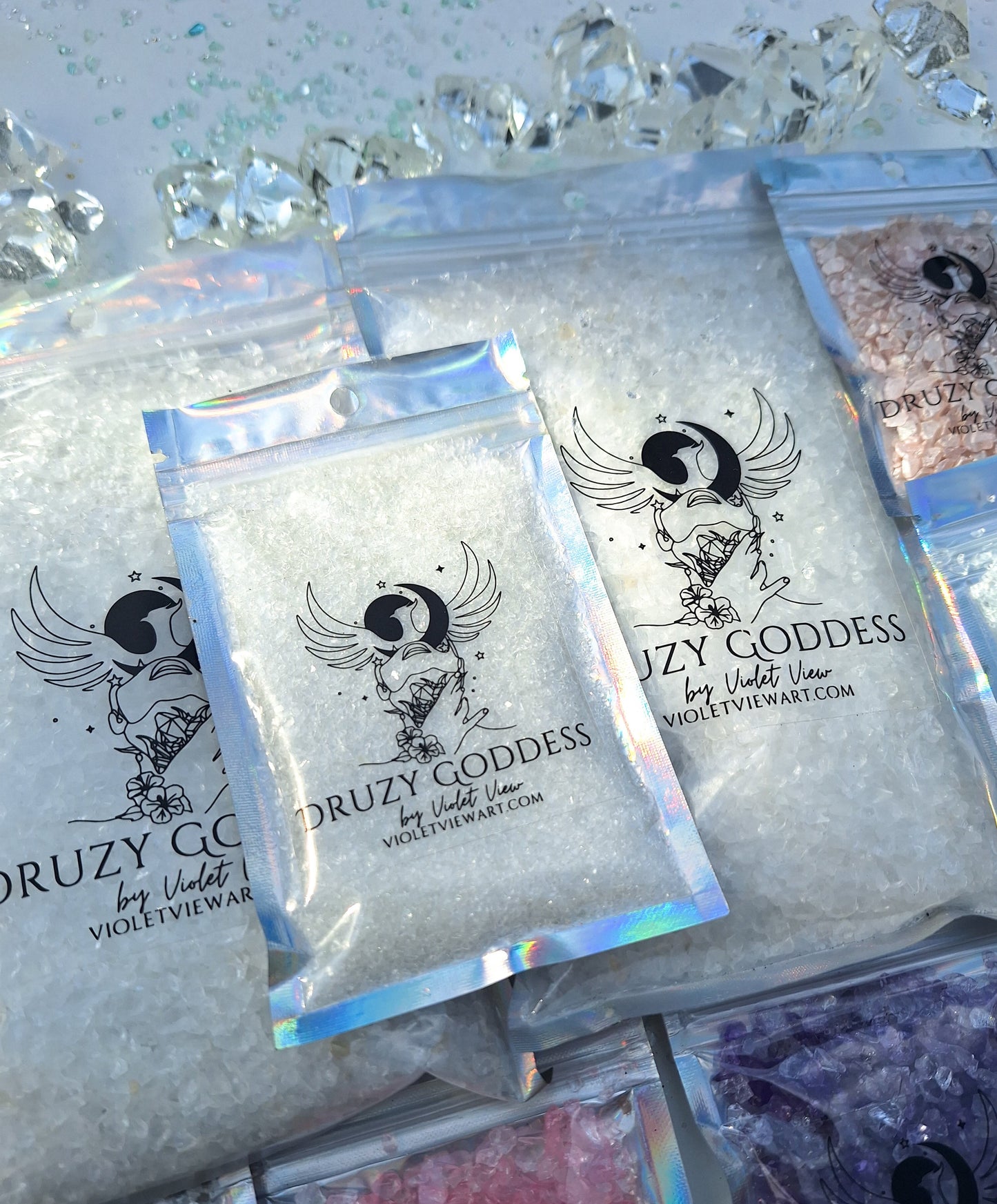 The Aphrodite Set - L Size Druzy Goddess Set