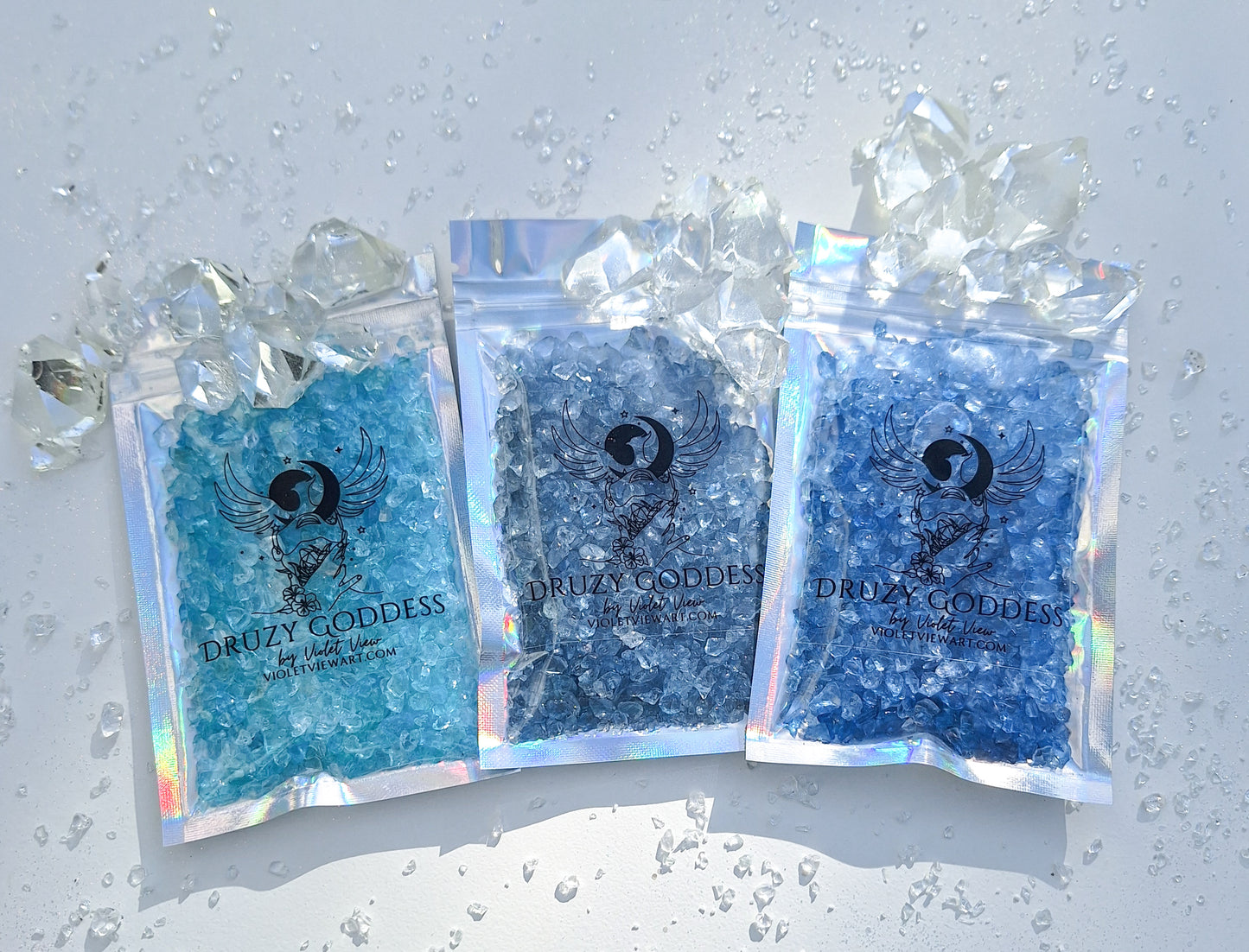 The Aphrodite Set - L Size Druzy Goddess Set