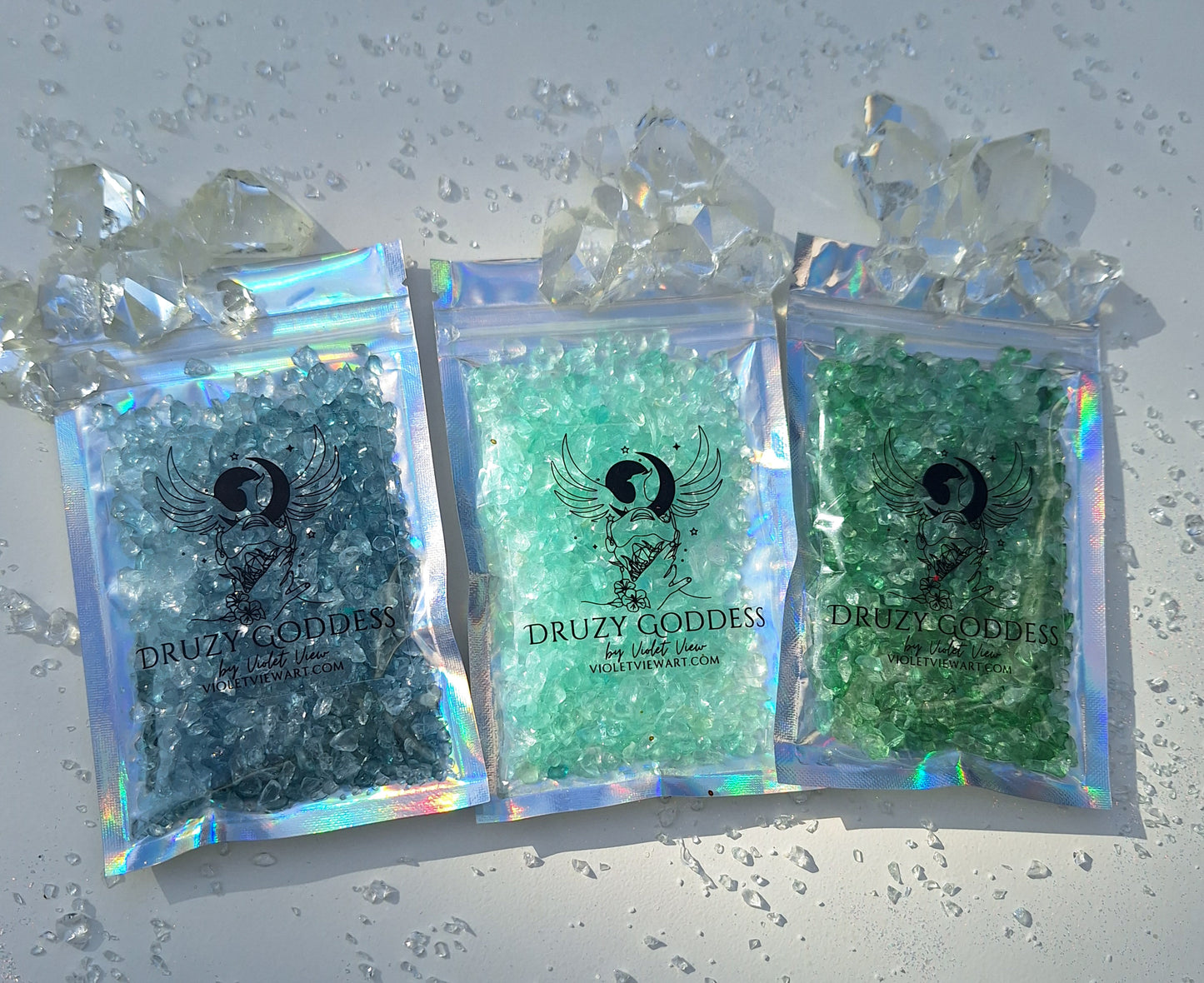 The Muse Set - M Size Druzy Goddess