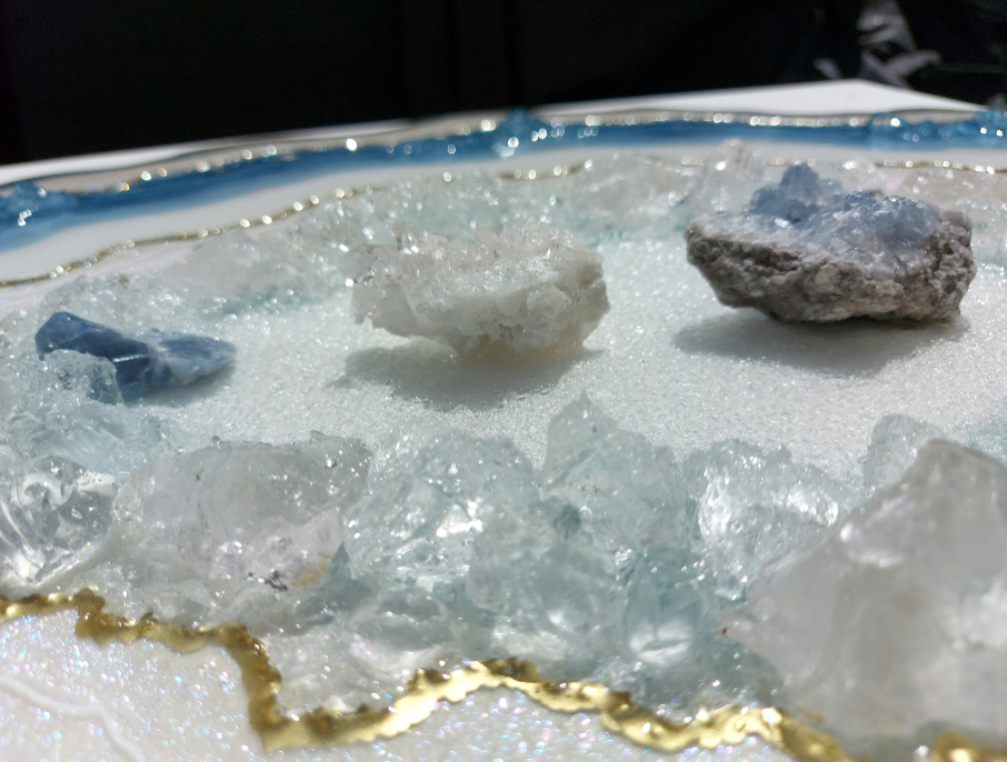 1kg Clear Druzy Goddess (4-10mm)