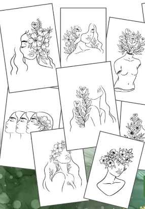 Workshop - Het Omarmen van Vrouwelijke Energie Door Alcohol Inkt Kunst