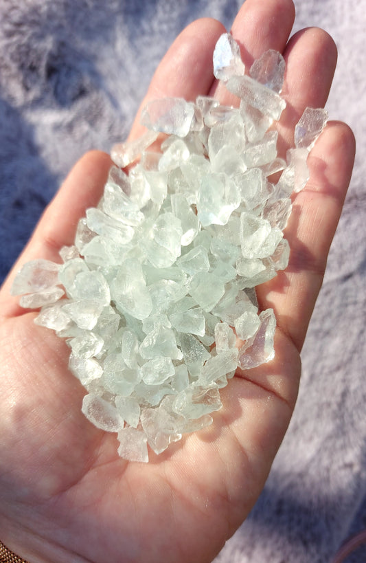 1kg Clear Druzy Goddess (4-10mm)