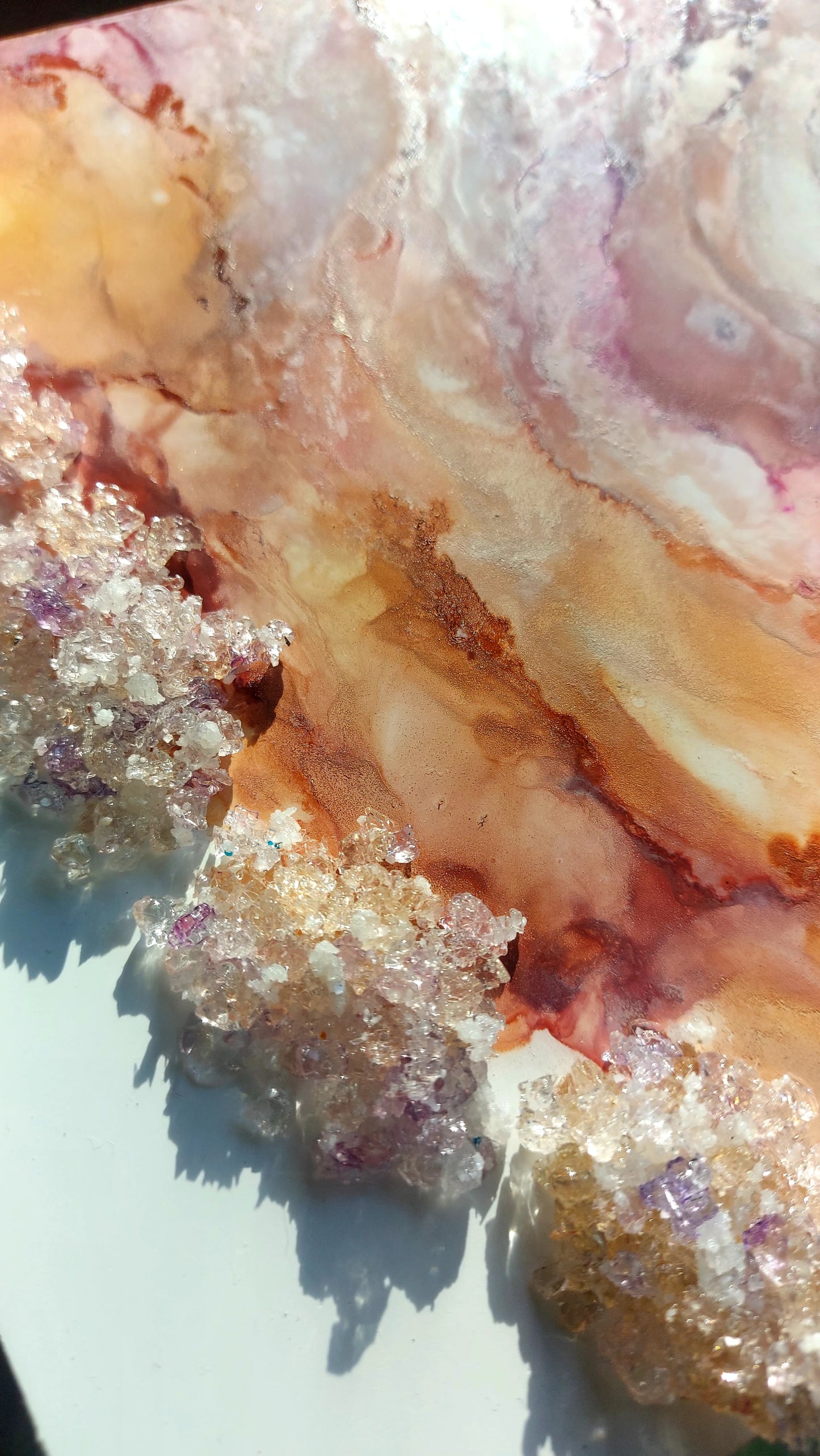 Create With Me - Heartfelt Harmony Geode Wall Art
