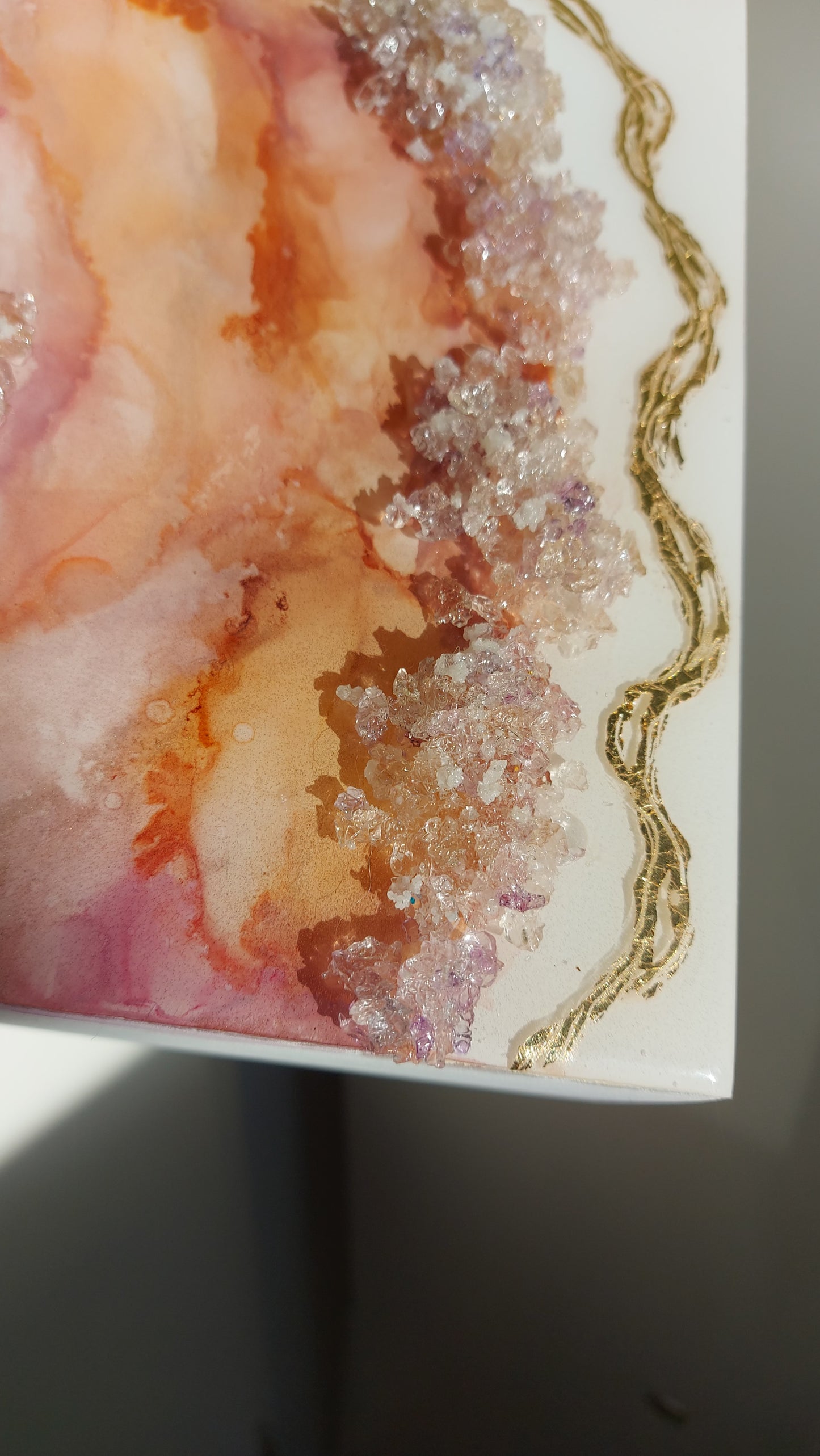 Create With Me - Heartfelt Harmony Geode Wall Art