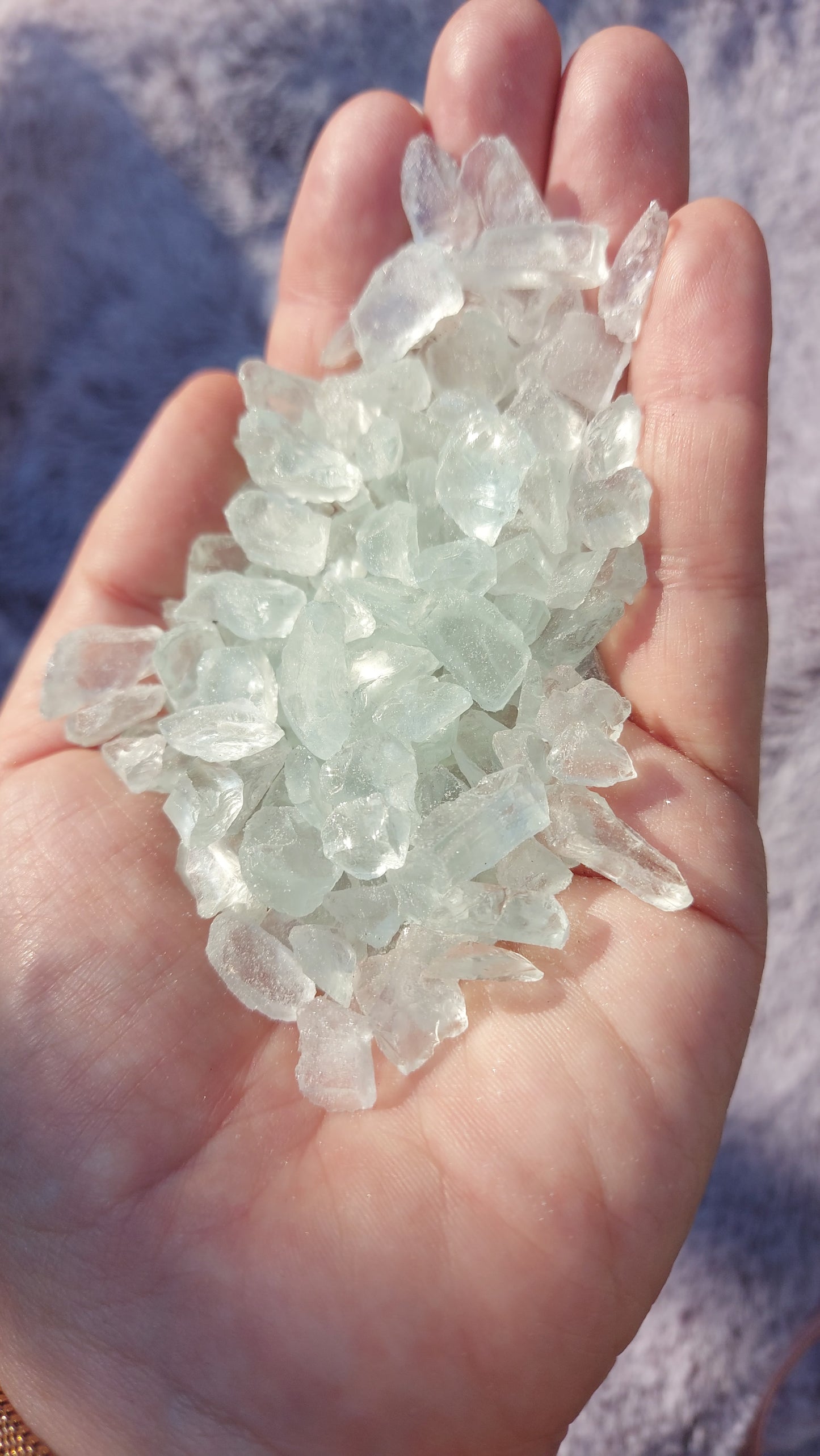 1kg Clear Druzy Goddess (4-10mm)