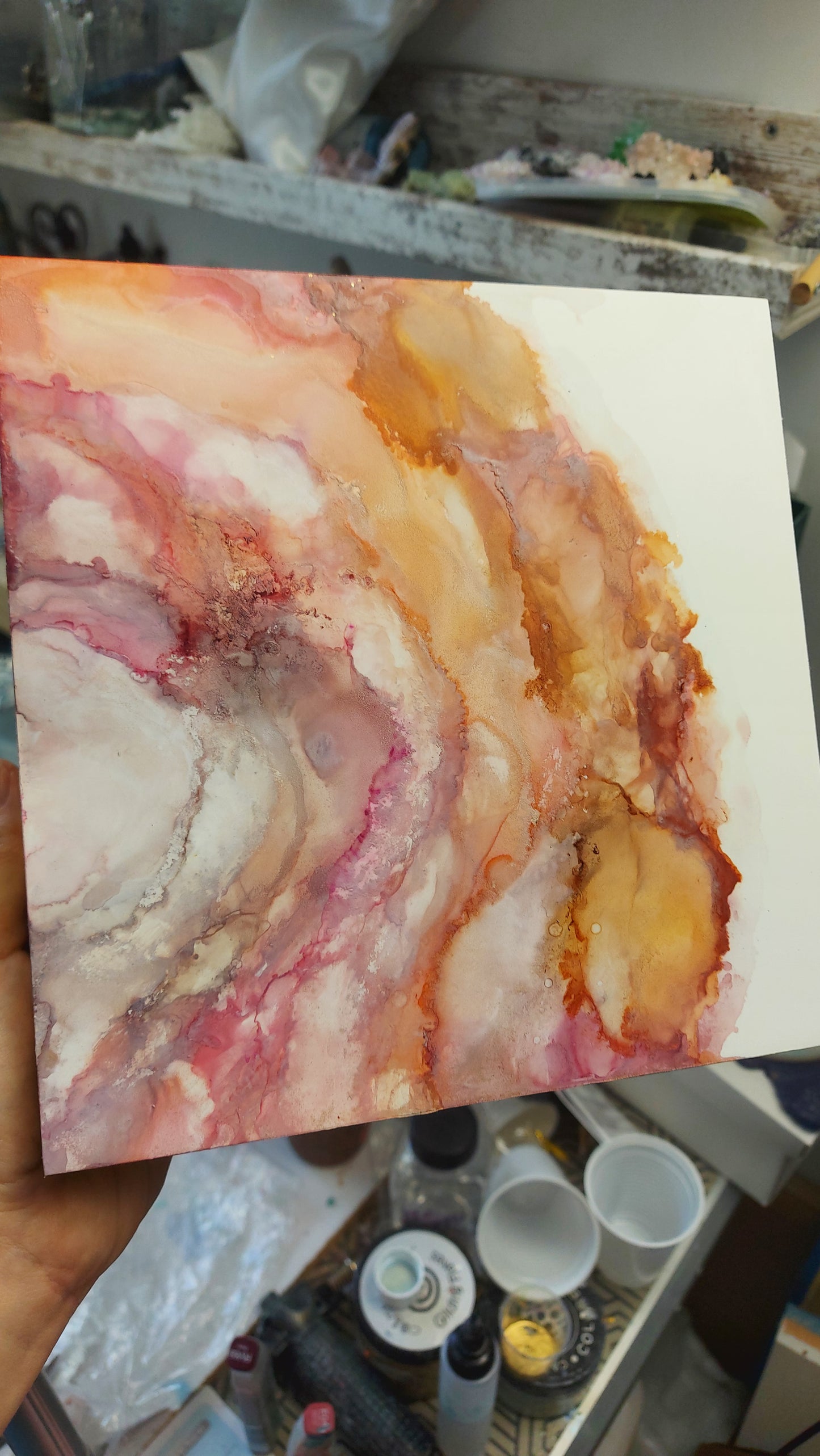 Create With Me - Heartfelt Harmony Geode Wall Art