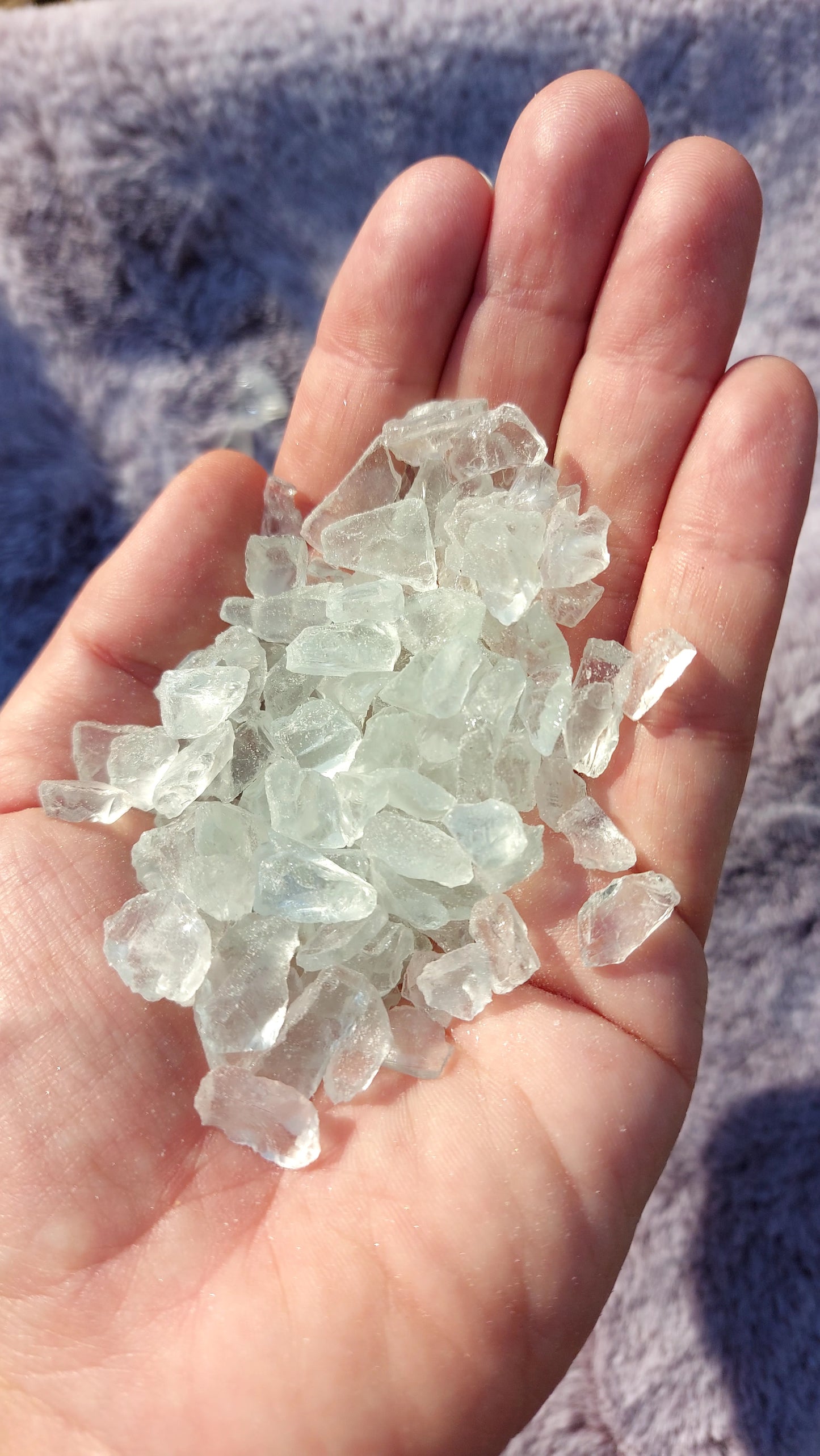 1kg Clear Druzy Goddess (4-10mm)