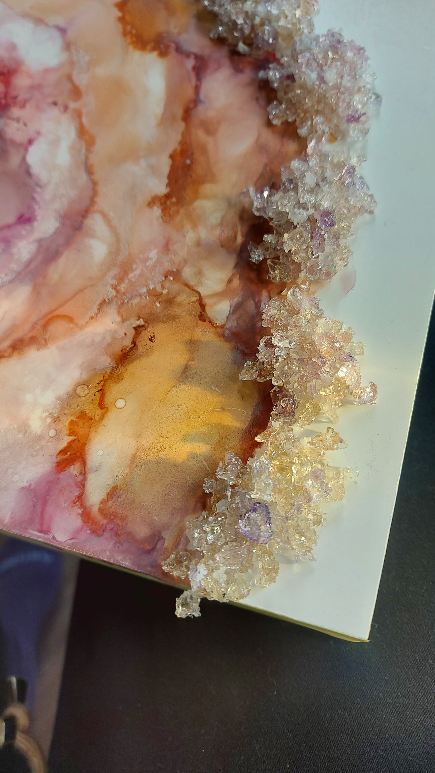 Create With Me - Heartfelt Harmony Geode Wall Art