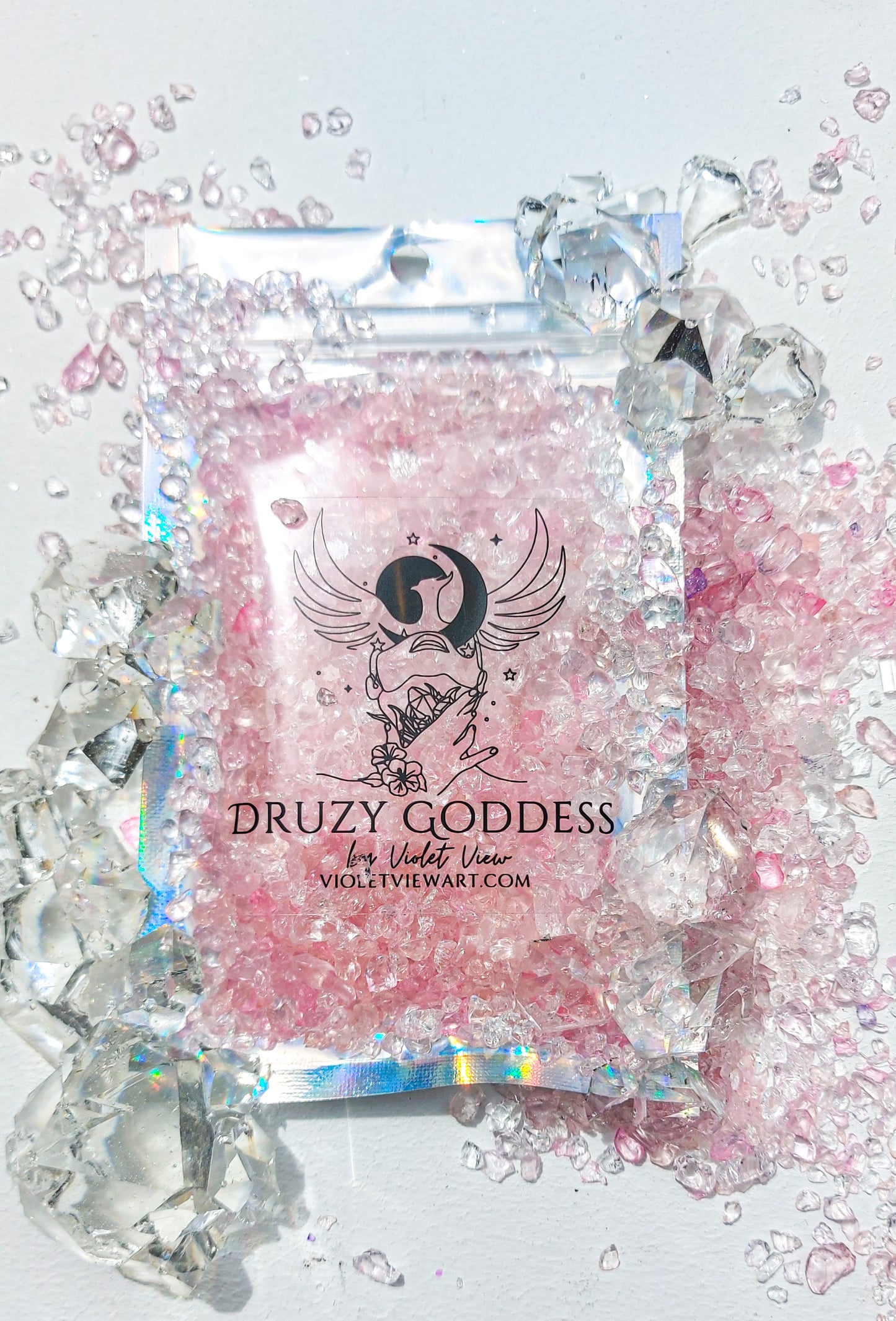 Rose Kiss - Druzy Goddess