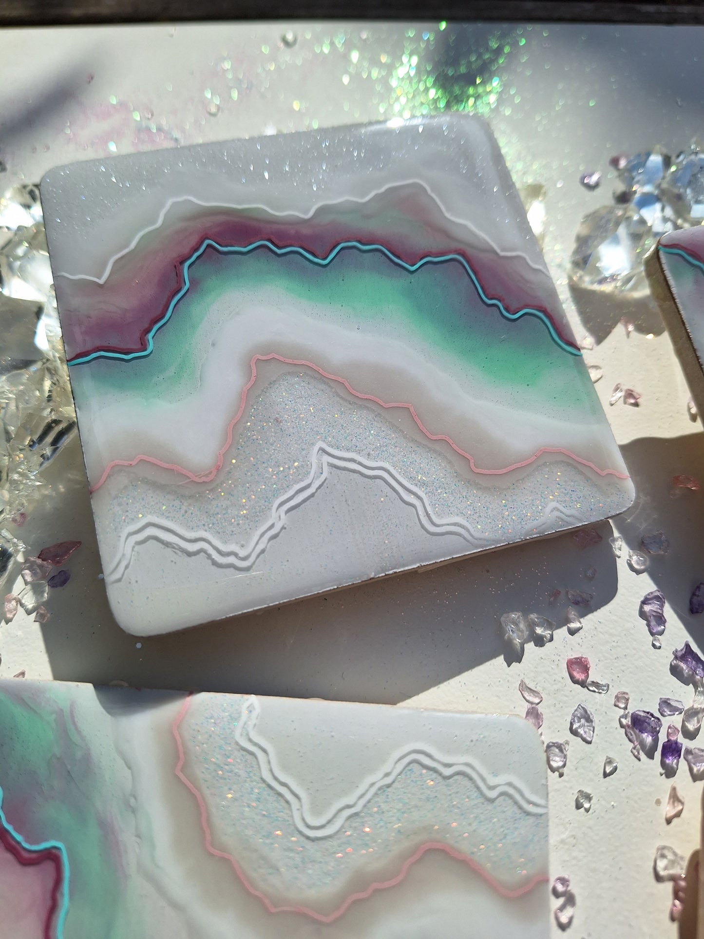 Design Your Own Geode Coasters -  Pre Order