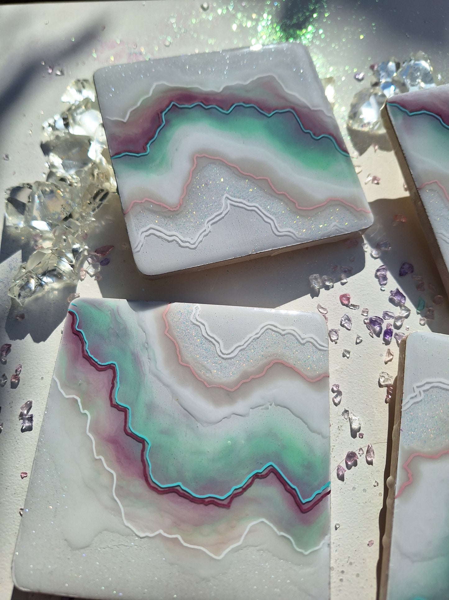 Design Your Own Geode Coasters -  Pre Order